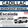 Cadillac Escalade (ESV) 2021, 2024 Service Repair Manual