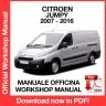 Citroen Jumpy Fiat Scudo 2016 Service Repair Manual